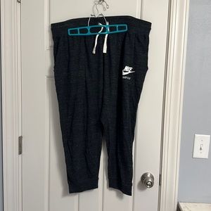 Nike Gray Cropped Joggers